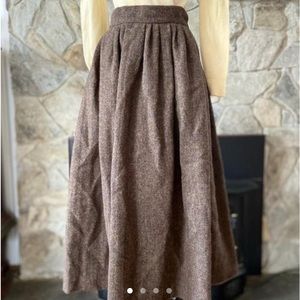 Vintage Ralph Lauren Tweed Wool skirt